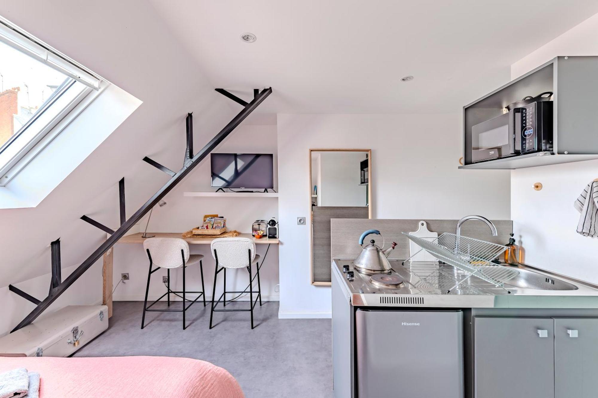 Charmant Studio A Deux Pas De La Gare - Le Nichoir Rennes Kültér fotó