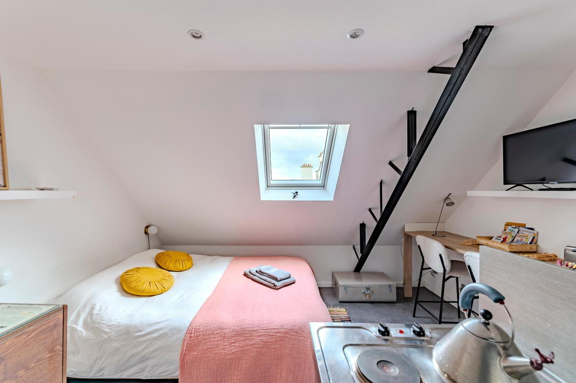 Charmant Studio A Deux Pas De La Gare - Le Nichoir Rennes Kültér fotó