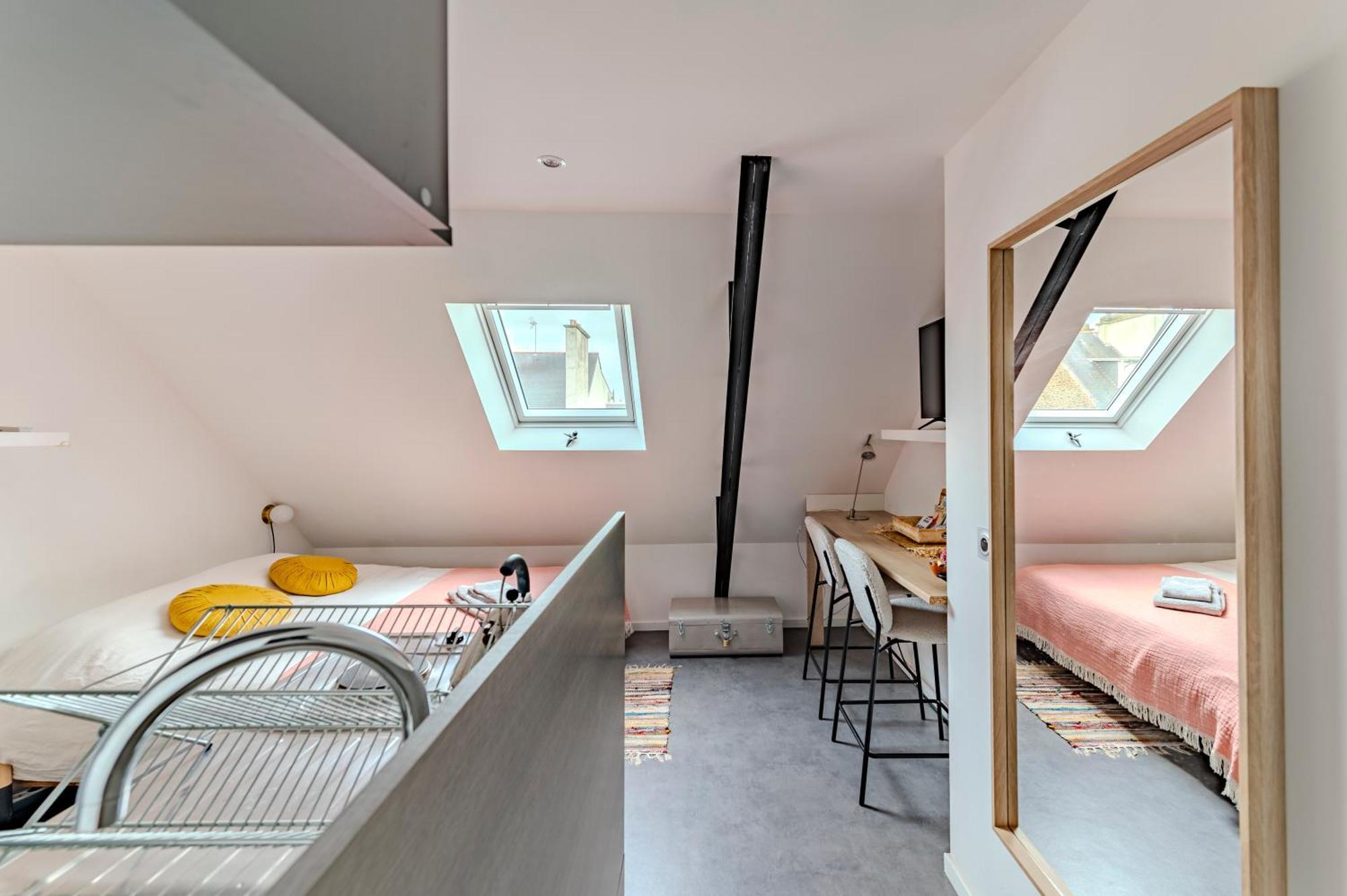 Charmant Studio A Deux Pas De La Gare - Le Nichoir Rennes Kültér fotó